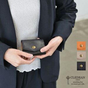 �y 10%OFF�N�[�|�����s���I �zCLEDRAN �N���h���� TRONC(�g����) SERIES COMPACT WALLET(�S3�F) CL-3811 ��������
