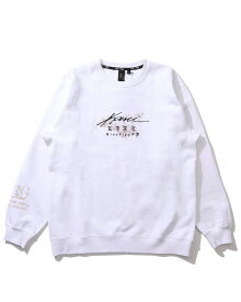 Karl Kani （カールカナイ） ドライフラワー トレーナー メンズ レディース 大きいサイズ 長袖 スウェット ストリート ヒップホップ