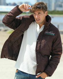 GOTCHA 撥水 エンボス ポリスウェード 中綿 ジャケット