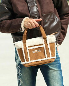 GOTCHA 2WAY フェイクムートン ミニバッグ