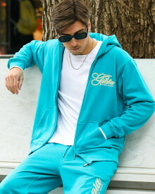 GOTCHA リミテッド カラーロゴ ジップパーカー