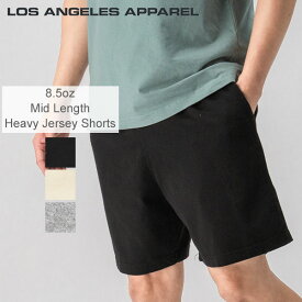 ロサンゼルスアパレル Los Angeles Apparel スウェット ショートパンツ ショーツ メンズ レディース 1241GD Mid Length Shorts ロスアパ