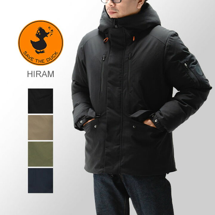 楽天市場】セーブザダック SAVE THE DUCK ヒラム HIRAM メンズ ダウン  