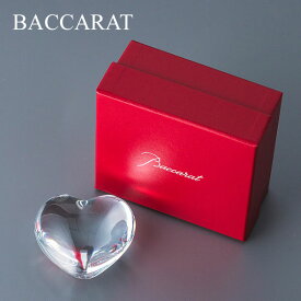 バカラ Baccarat ペーパーウェイト ハート 文鎮 クリア 1761531 Coeur Heart clear クリスタル