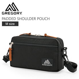 グレゴリー Gregory ショルダーバッグ パデッド ショルダーポーチ Mサイズ PADDED SHOULDER POUCH 65380 ブラック BLACK メンズ レディース ファッション