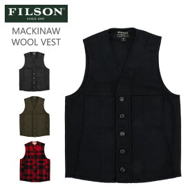 フィルソン FILSON ベスト マッキーノ ウール メンズ MACKINAW WOOL VEST 10055 アメリカ製 ウール アウター インナー
