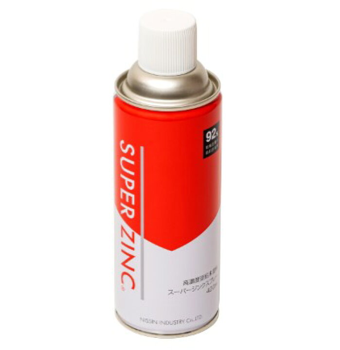 楽天市場】スーパージンクスプレー 420ml メタリックシルバー【日新 