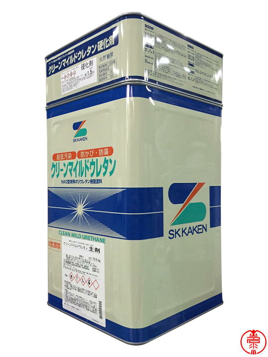 楽天市場】クリーンマイルドウレタン 3分艶 15kgセット 日本塗料工業 