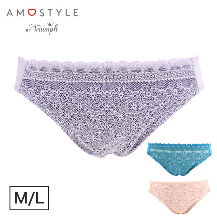 楽天市場】アモスタイル ショーツ AMOSTYLE BY Triumph レース