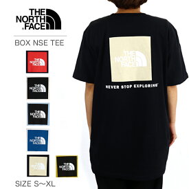 【 THE NORTH FACE ザノースフェイス 】 Tシャツ 半袖 Tシャツ バック スクエア ロゴ メンズ BOX NSE TEE NF0A4763 送料無料 選べるノースフェイス福袋　対象