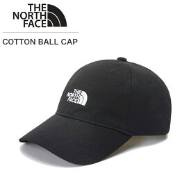 【THE NORTH FACE ザノースフェイス】ベースボールキャップ COTTON BALL CAP コットン キャップ 帽子 ブラック メンズ レディース 男性用 女性用 NE3CN51J 送料無料 選べるノースフェイス福袋　対象