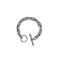 【美品】HERMES エルメス シェーヌダンクル GM 13コマ 新型 ブレスレット シルバー 925