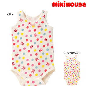 mikihouse/�~�L�n�E�X��J���t���h�b�g�􂤂����m�[�X���[�u�{�f�B�V���c�ysize70c/80c/90cm�z