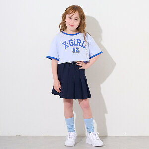 X-girl StagesiGbNXK[Xe[WXjV[g䔼T&v[cXJ[gZbg