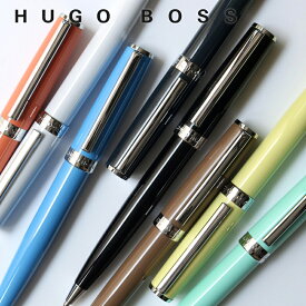 公式 【ヒューゴボス】HUGO BOSS ヒューゴボス ギア アイコン ボールペン 筆記具 高級 ブランド ドイツ メンズ レディース 男性 女性 ギフト プレゼント カラフル ブラック ホワイト グレー ライトブルー イエロー ライトグリーン ライトオレンジ キャメル