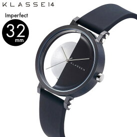 正規販売 2年保証 KLASSE14 クラスフォーティーン クラス14 時計 腕時計 imperfect インパーフェクト IM18BK007W 32mm レディース