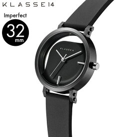 正規販売 2年保証 KLASSE14 クラスフォーティーン クラス14 時計 腕時計 IMPERFECT-ANGLE Black WIM19BK011W 32mm