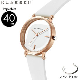 【正規販売 2年保証】KLASSE14 クラスフォーティーン クラス14 時計 腕時計 IMPERFECT-ANGLE RoseGold WIM19RG009M 40mm