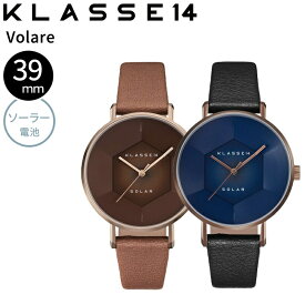 正規販売 2年保証 KLASSE14 クラスフォーティーン クラス14 時計 腕時計 Volare Solar Horizon Deepblue ボラーレ ソーラー 39mm 太陽光電池 アップルレザー メンズ ホライズン ディープブルー シャンパン ヴィンテージ WVS22CE001M WVS22VG002M