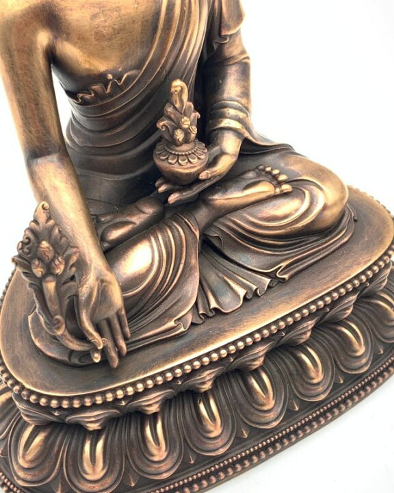 楽天市場】◇薬師如来（メディスンブッダ）像◇仏教 チベット-AM 