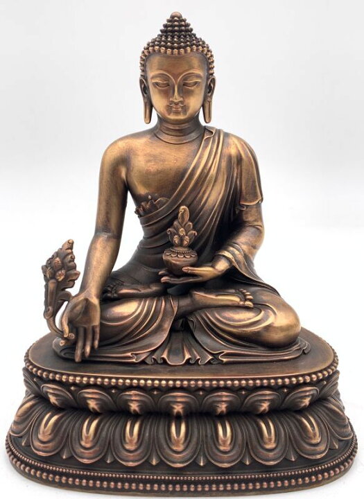 楽天市場】◇薬師如来（メディスンブッダ）像◇仏教 チベット-AM 