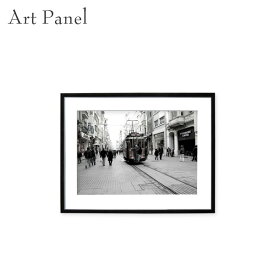 アートパネル モノトーン モダン 壁掛け 玄関 街並み ウォールアート 白黒 インテリア 壁面 装飾 絵画 写真