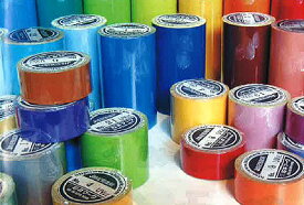 【石井マーク】　アルミ製識別カラーテープ　5m巻き　50mm（B幅）