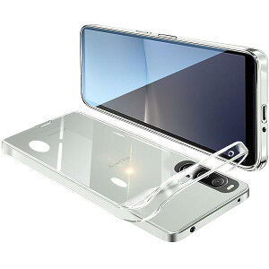 Sony Xperia 10 V ケース クリア SO-52D SOG11 全透明 ガバー エクスペリア10V スマホケース 耐衝撃 TPU