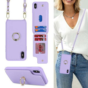 iPhone X/XS �P�[�X �蒠�^ �X�}�z �g�� �p �P�[�X �V�����_�[ �N���X�{�f�B ���|�� �񂩂� �΂�