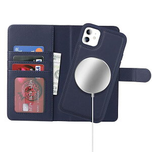 iPhone11P[X Magsafe Ή iPhone11 P[X 蒠^ }OZ[t ϏՌ y2in1z J[h[