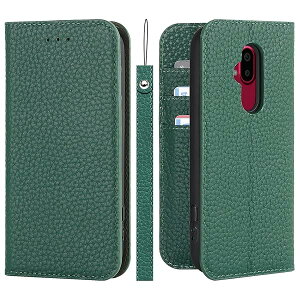 らくらくスマートフォン F-52B ケース f52b ケース 手帳型 スマホケース Fujitsu 富士通 docomo 本革