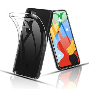 FOR Google Pixel 4a 4G 耐衝撃 ケース Pixel 4a 4G カバー ストラップホール クリア 指紋防止 軽量 薄