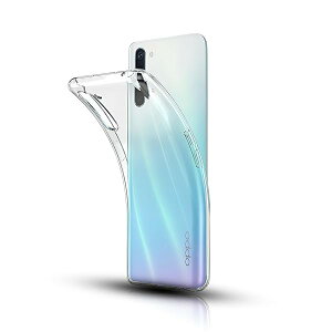 FOR OPPO Reno3 A 耐衝撃 ケース Reno 3A カバー ストラップホール クリア 指紋防止 軽量 薄型 衝撃