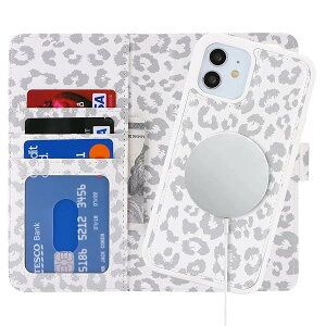 iPhone12 P[X Magsafe Ή phone12 Pro P[X 蒠^ }OZ[t ϏՌ y2in1z J[h