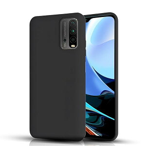 Xiaomi Redmi 9T ケース ブラック Redmi9T 対応 用の保護ケース TPU シリコン 耐衝撃 磨り表面 指紋防