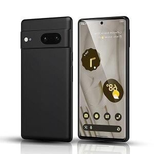 Google Pixel 6A ケース ブラック Pixel 6A 用の保護ケース TPU シリコン 耐衝撃 磨り表面 指紋防止
