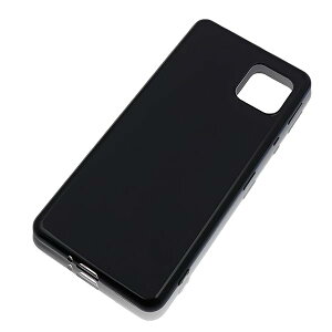 Aquos Sense4 / Sense 5G ケース ブラック sense4 lite sens4 basic 用の保護ケース TPU シリコン 耐衝撃 磨