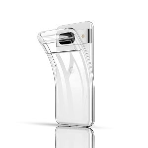 Google Pixel 8 用のケース Pixel 8 クリアシリコンケース 薄型 柔らかい手触 落下防止 TPU材? 衝撃