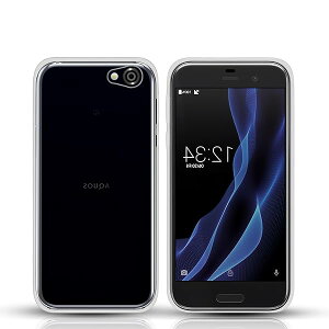 AQUOS R SH-03J / SHV39 / 604SH �p�̃P�[�X AQUOS R �Ή� �N���A�V���R���P�[�X ���^ �_�炩����G ����