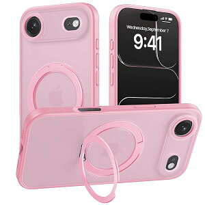 【多機能360度回転スタンド】 Phone Air との互換性あり ケース マグネット搭載 ワイヤレス充電