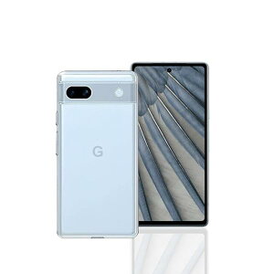 Google Pixel 7a 対応 薄型 軽量 耐衝撃 透明 メッキ加工 TPU ソフトケース