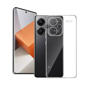 対応Redmi Note 13 Pro+ 5G/Redmi Note 13 Pro Plus 5G ケース 柔軟 カバー 薄型 全透明Redmi Note 13 Pro Plus 5G耐