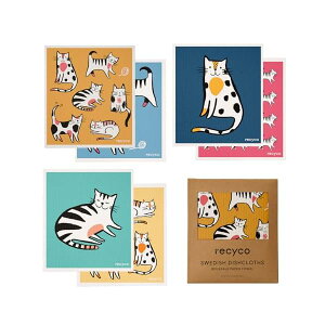 �L�b�`���N���X �Z�����[�X �N���X 17×19cm �ӂ��� 6���Z�b�g �V�R�@�� �X�|���W���C�v �˂������ ���񂮂�z�� ���� �ϋv�� �z���X�|���W �L�b�`���^�I�� �R�� �h�L �f�M�}�b�g