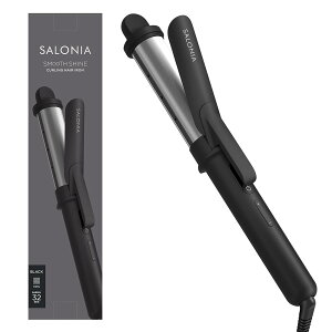 SALONIA �T���j�A �X���[�X�V���C�� �J�[���A�C���� �w�A�A�C���� �R�e 32mm SAL23106BK �u���b�N
