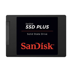 SanDisk �T���f�B�X�N ���� SSD PLUS 500GB 2.5�C���` SATA (�ǂݏo���ő� 545MB/s �����ݍő� 505MB/s) PC SDSSDA-500G-G28
