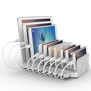 USB [dXe[V 96W 10|[g ^ubg X^h  [dX^h  10䓯[d PSEF؍ d؂Ԋu\ 5V/2.4A [ [֗ ipad/X}zAndroid/iPhone/iPad/kind