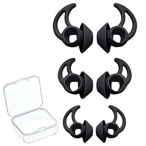 Bose QuietComfort Earbuds/Bose Sport Earbuds p C[`bv C[s[X _炩 VR C[tbN EBO`bv ݊i SML 3Zbg (ubN)