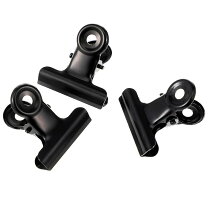 楽天市場】黒 ブラック（クリップ・結束用具｜文房具・事務用品 
