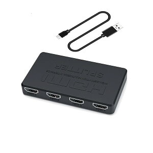 HDMIz 14o o HDMI Xvb^[ nu 4 hdmi  I[fBI ؑ 4K 3D 1080p o ~[[h ڑȒP PS5|Xbox|fire tv stick|HDTV|DVD|PCȂ