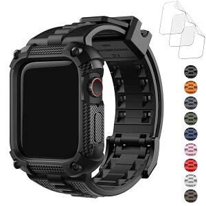 Rp`u Apple Watch oh 44mm 45mm iWatch V[Y 9/8/7/6/5/4/3/2/1/SE2/SE/Ultra2/1Ή܂ AbvEIb` oh ̌^ op[P[Xt ȒP ϋv Ռz